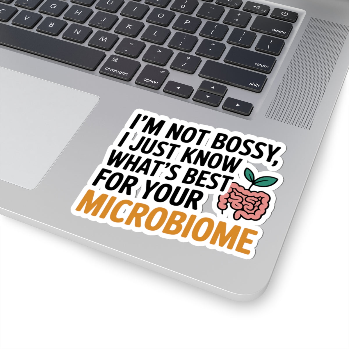 Gut Health Dietitian Sticker - Microbiome Expert Vinyl Decal for Registered Dietitians, Nutritionists