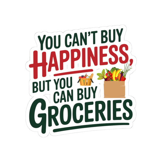 Food Joy Nutritionist Sticker - Grocery Motivation Decal for Registered Dietitians, Health Coaches