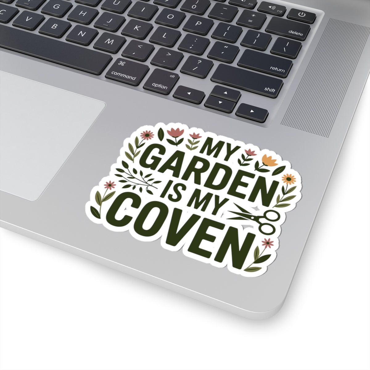 Herbalist Sanctuary Sticker - Garden Community Vinyl Decal for Herbalists, Plant Circle Practitioners