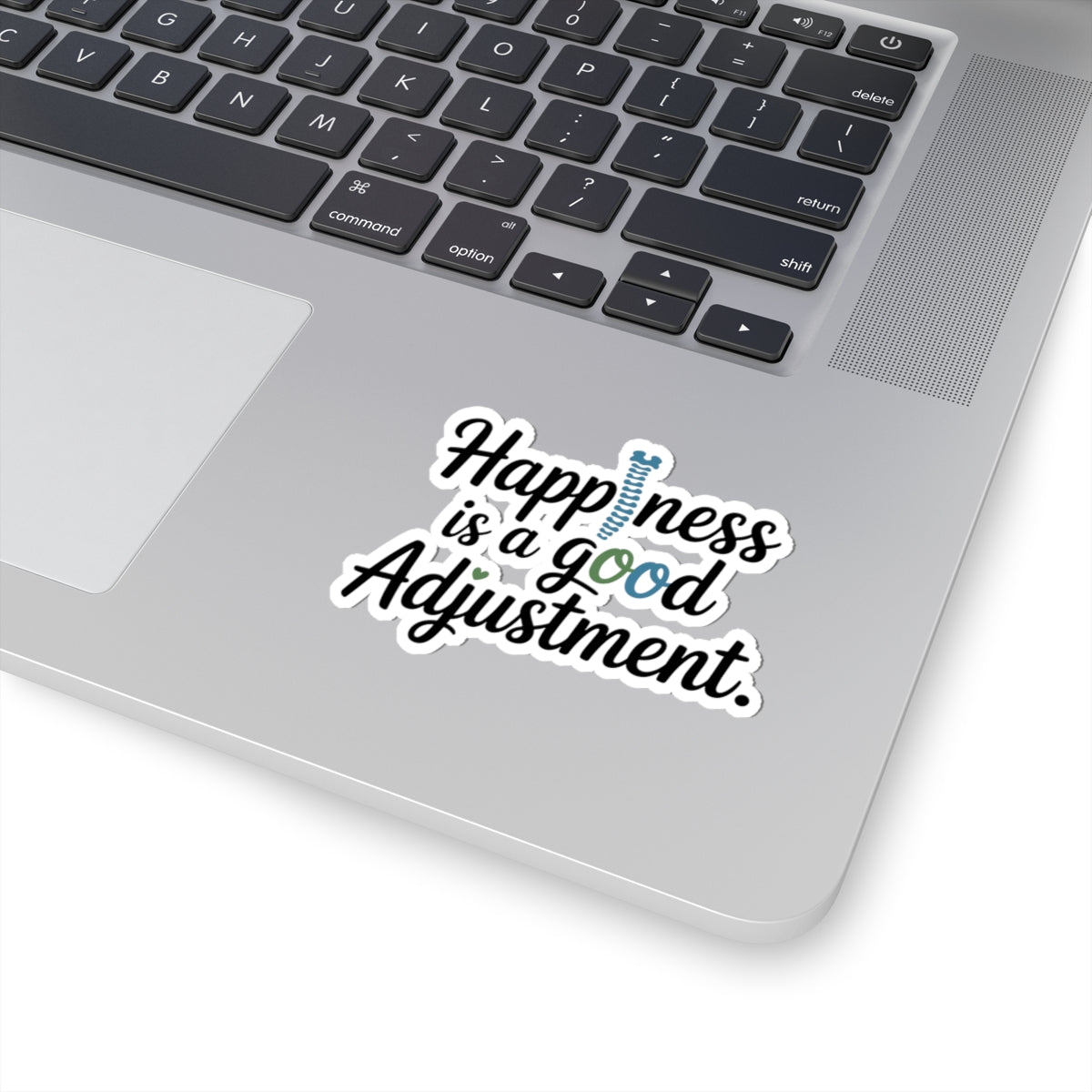 Positive Chiropractic Sticker - Inspirational Chiropractor Vinyl Decal for Chiropractic Clinics and Professionals