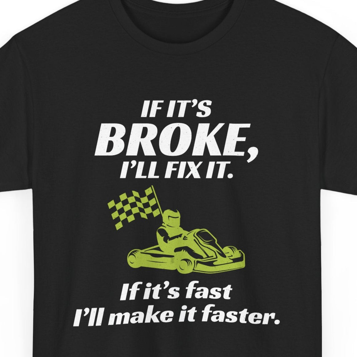 Go Kart Racing Shirt - Speed Optimization Tee for Karting Engineers & Tuning Specialists