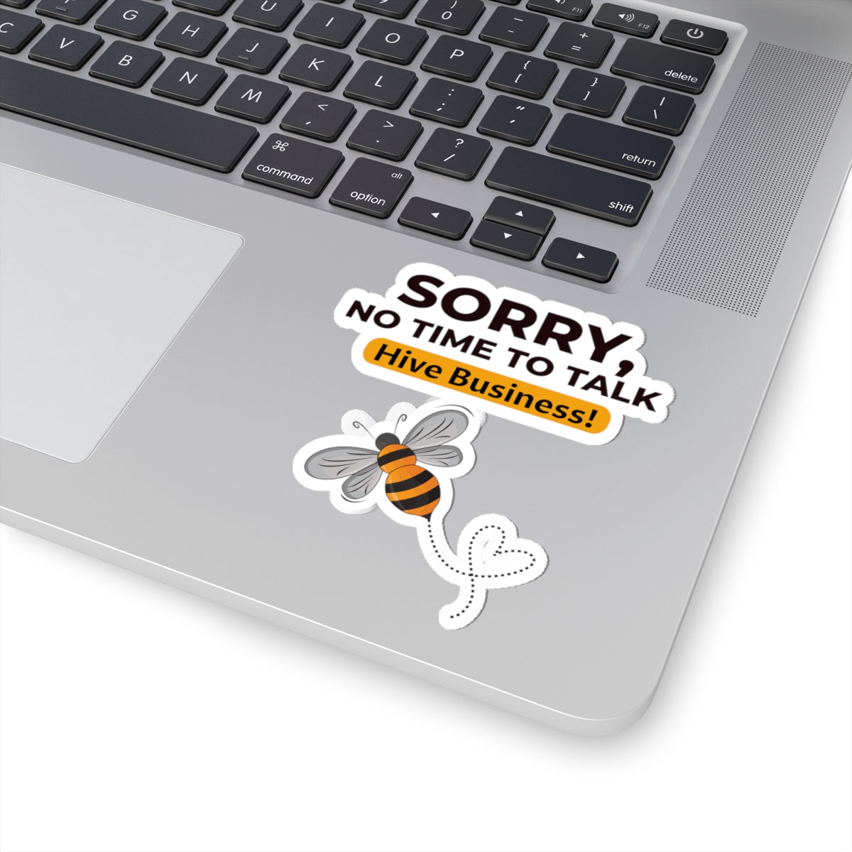 Busy Bee Sticker - Beekeeper Vinyl Decal for Apiary Enthusiasts & Gardeners