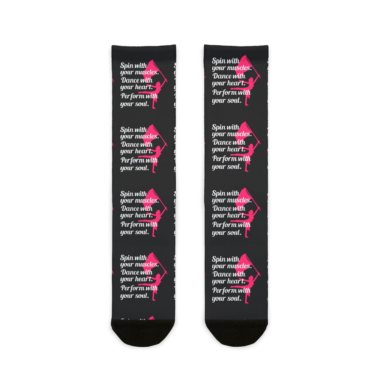 Color Guard Socks Dance Team Cheerleading Gifts