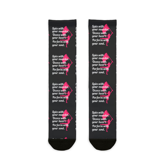 Color Guard Socks Dance Team Cheerleading Gifts