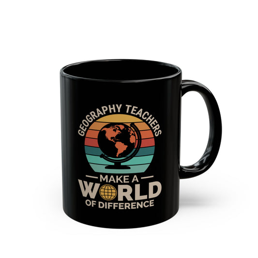 Inspiring Geography Mug - World-Changing Coffee Cup for Teachers & Educators