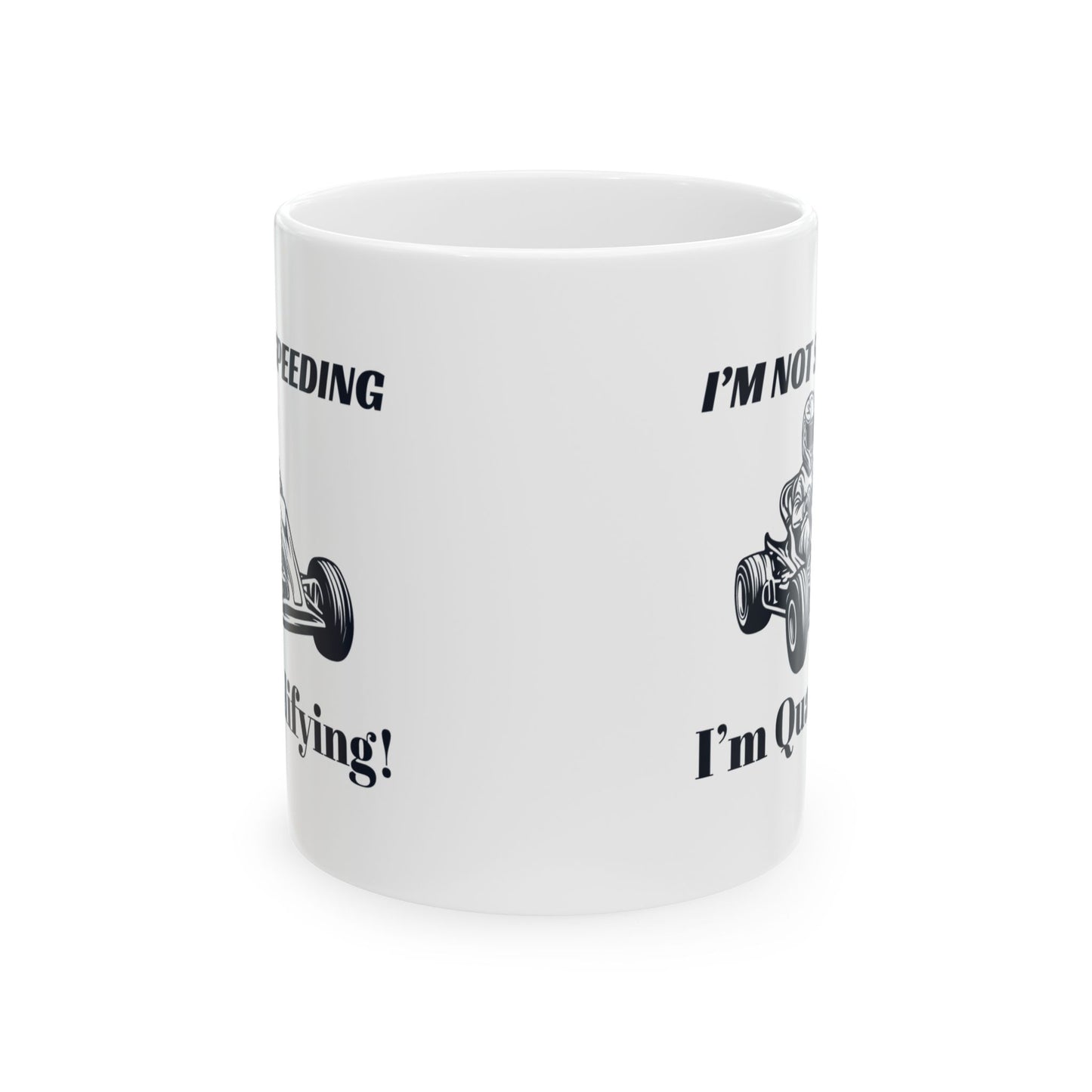 Go Kart Racing Mug – Funny Gift for Racers & Motorsport Fans