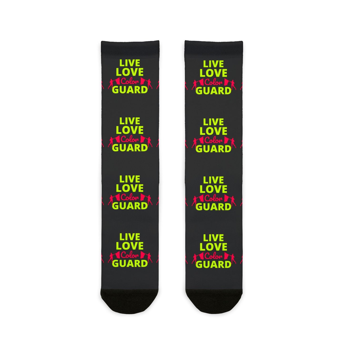 Color Guard Socks – Perfect for Performers & Marching Teams