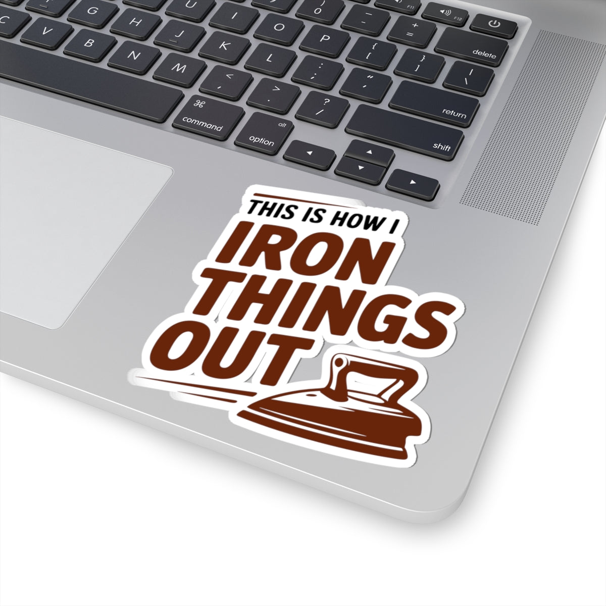 Blacksmith Iron Sticker – Funny Metalworking Pun Humor Decal for Metalworkers Forging Enthusiasts