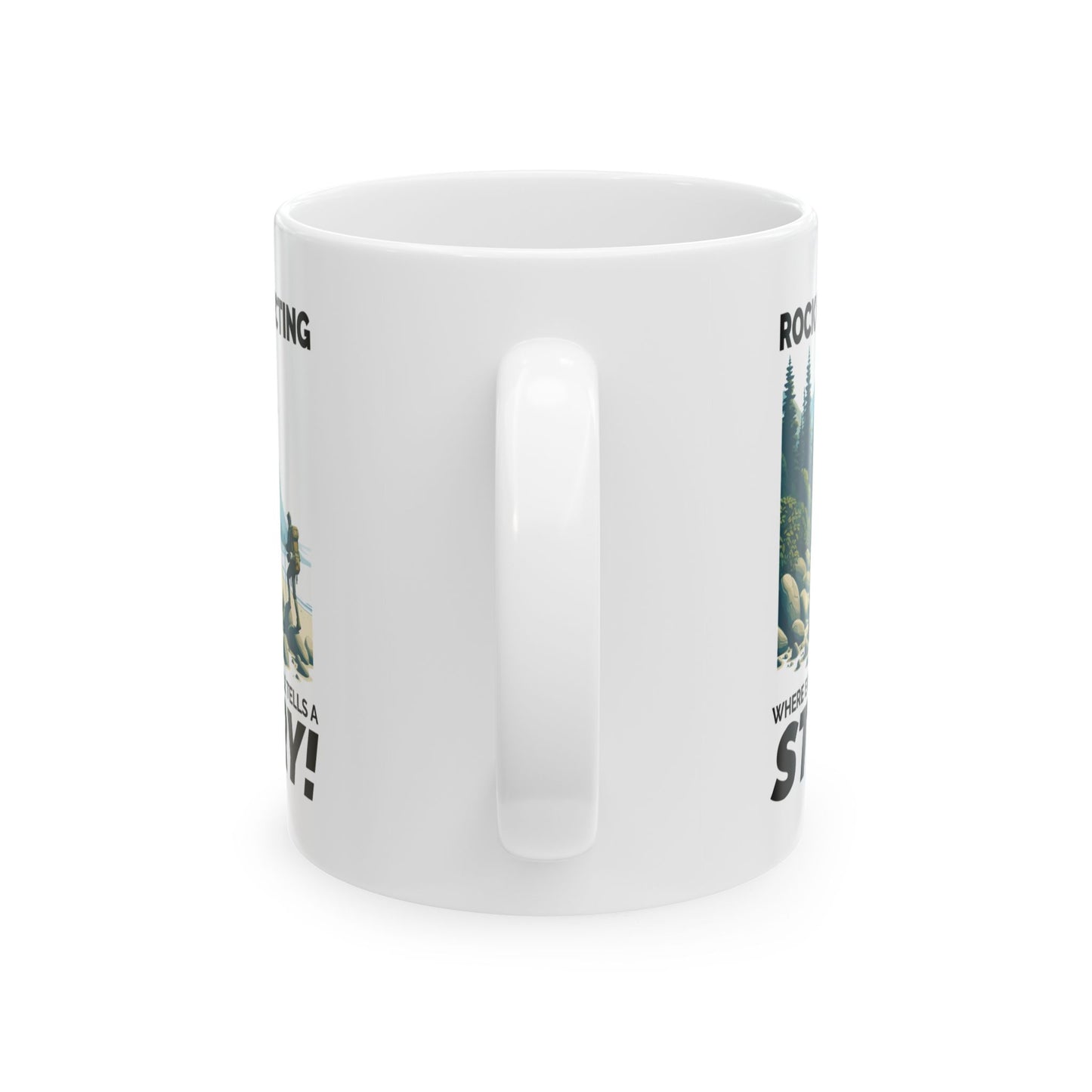 Geologist Mug for Rock Enthusiasts - Pebble Stories