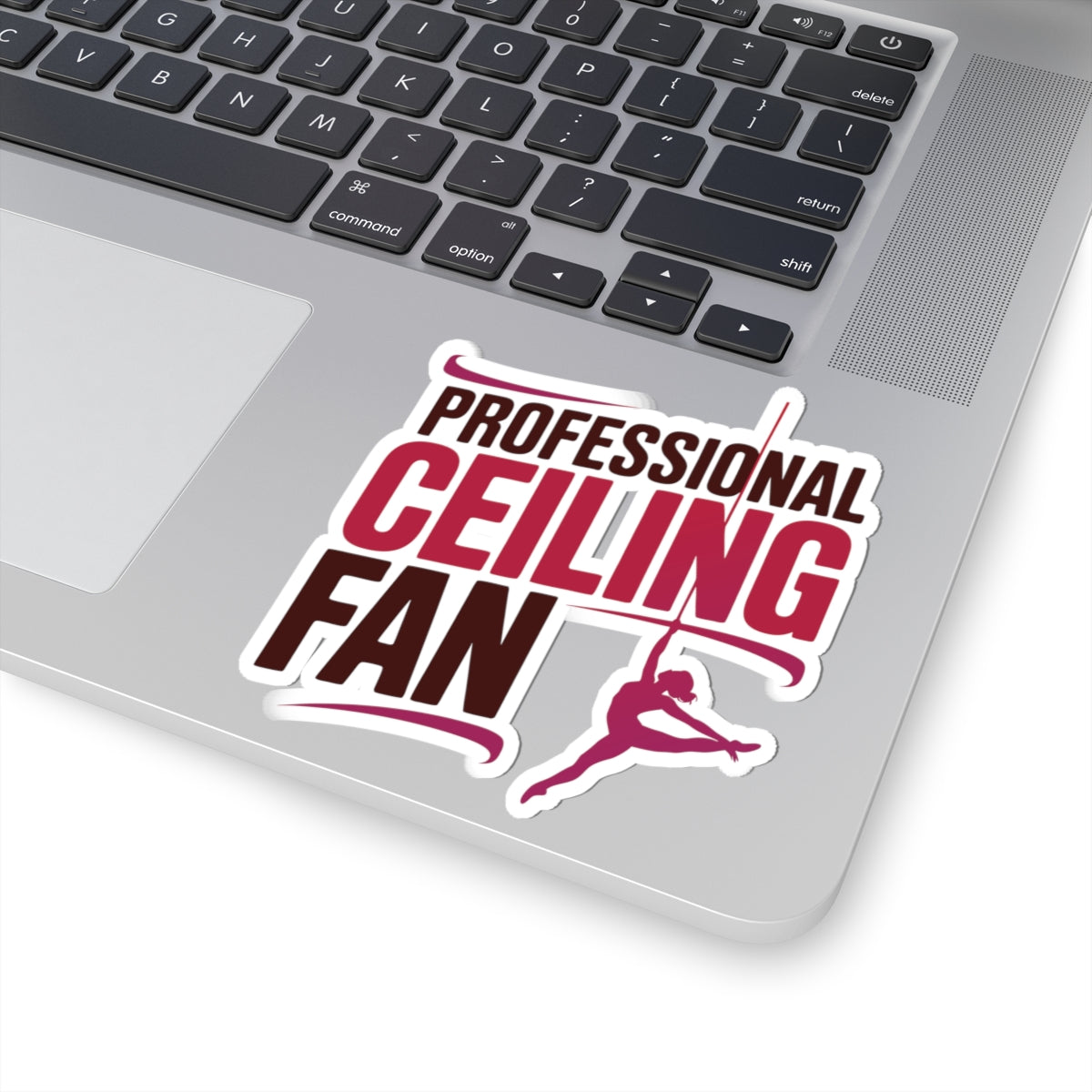 Aerial Silk Sticker – Funny Ceiling Quote Decal for Aerialists, Circus Performers & Silk Climbers