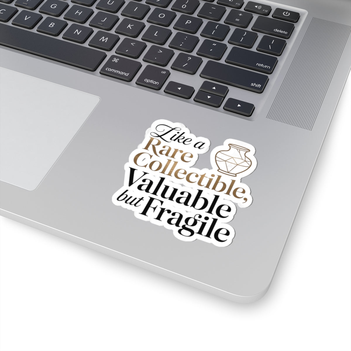 Funny 50th Birthday Sticker - Valuable Fragile Vinyl Decal for Turning 50 Adults Milestone Birthday Party Gift Humor