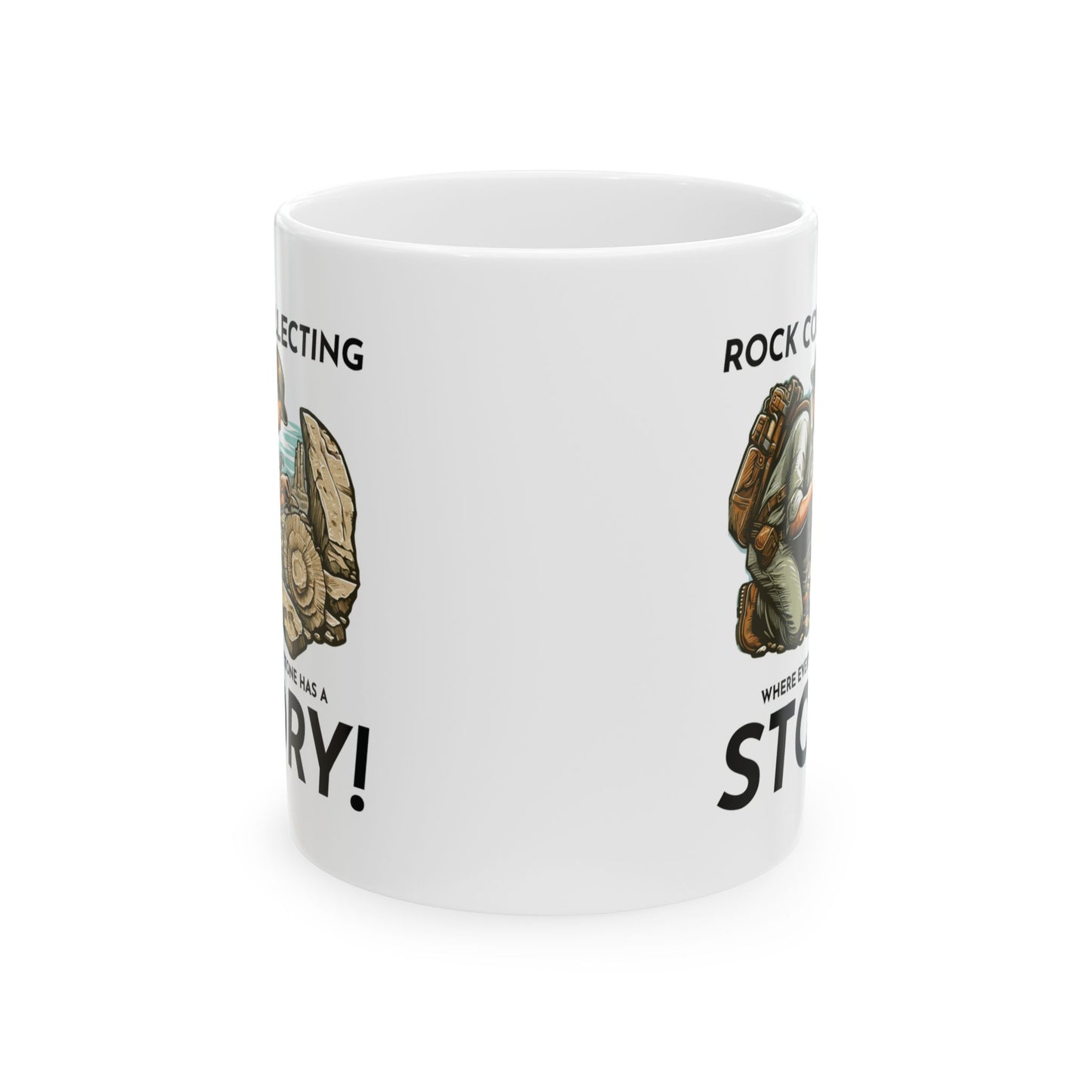 Geologist Mug for Rock Lovers - Stone Stories