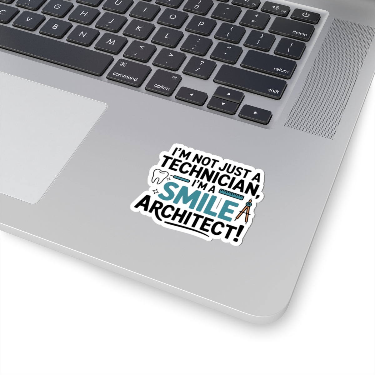 Smile Architect Sticker - Dental Lab Artistry Vinyl Decal for Ceramists & Prosthetic Technicians