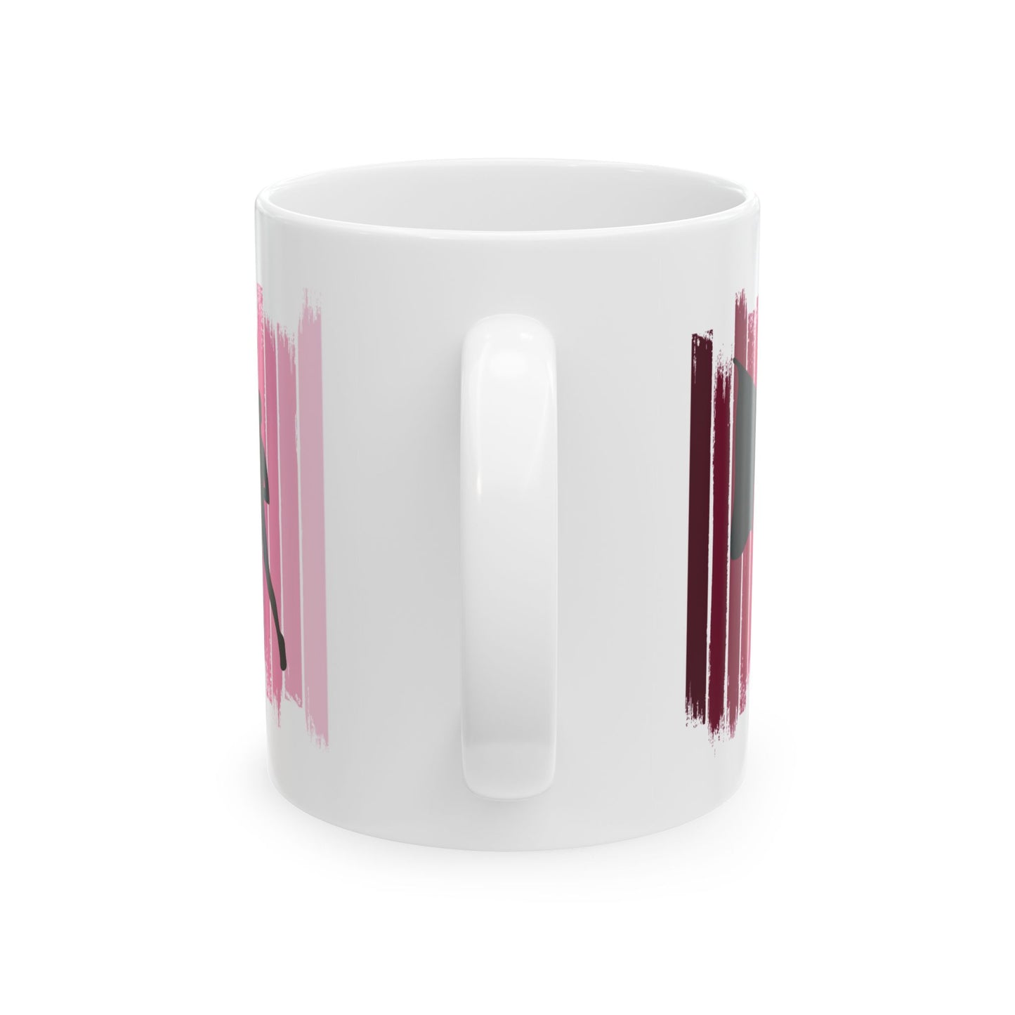 Color Guard Mug | Flag Team Performance Silhouette Art Gift