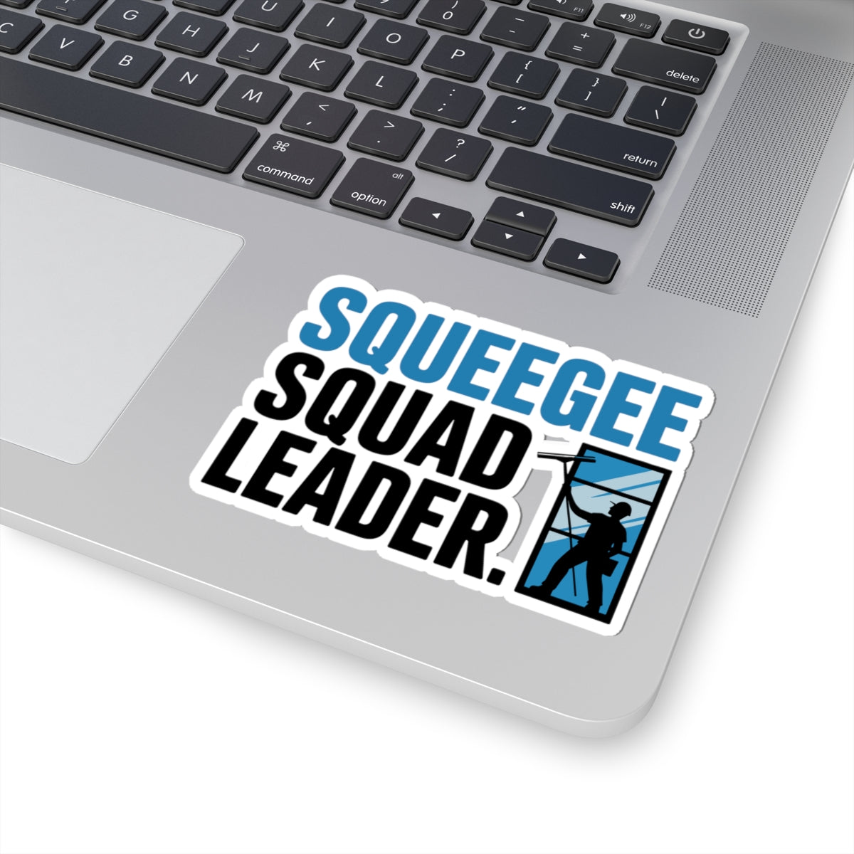 Window Cleaner Sticker - Squeegee Squad Vinyl Decal for Leaders & Technicians