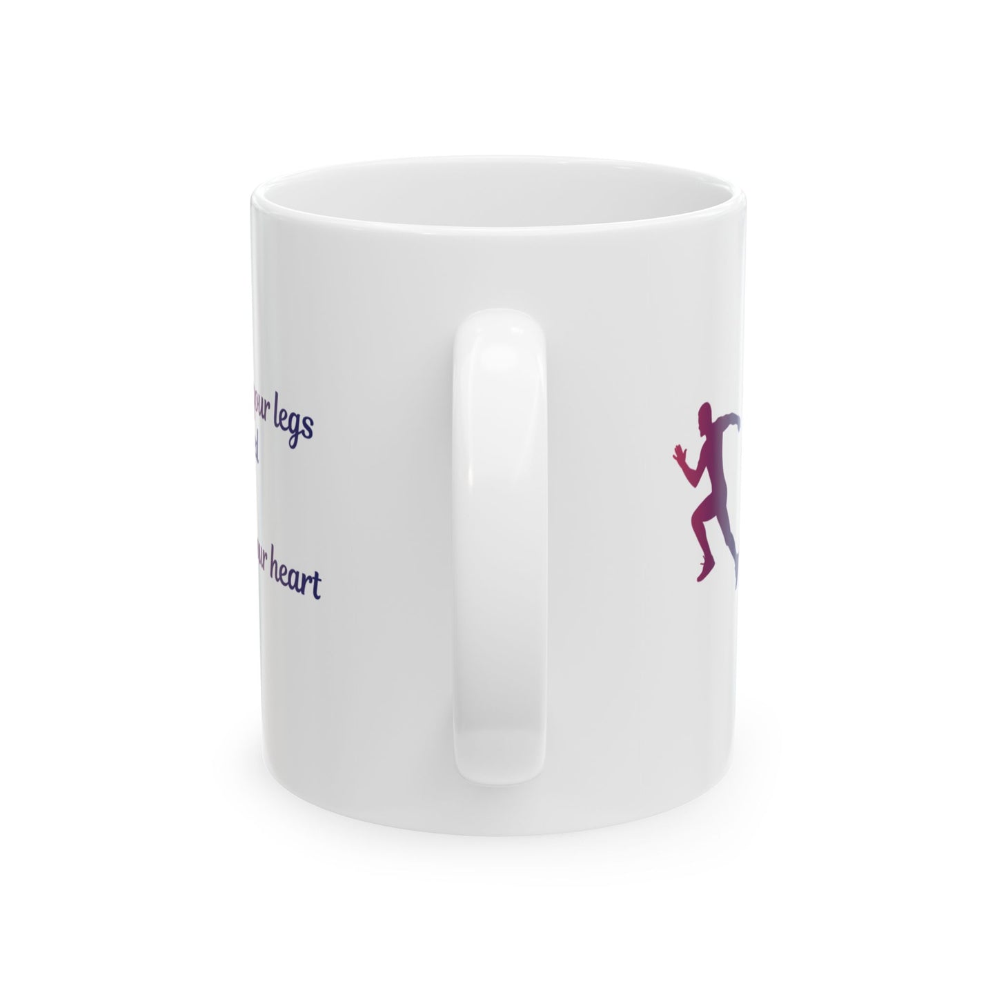 Running Mug - Motivational Runner Gift, Inspirational Running Quote