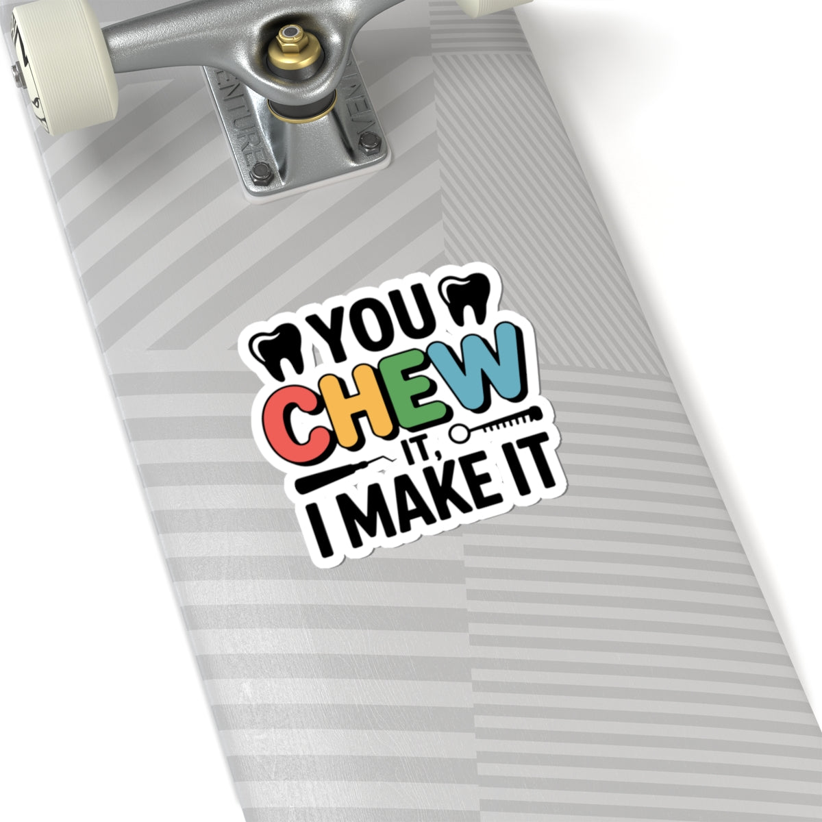 Prosthetic Technician Sticker - Dental Restoration Vinyl Decal for Lab Professionals