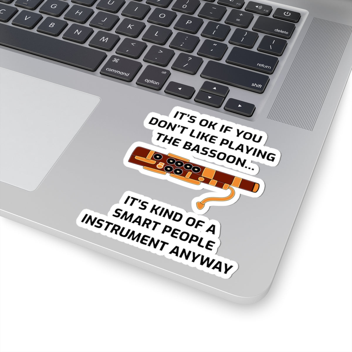 Bassoon Elite Sticker - Smart Instrument Vinyl Decal for Musicians & Orchestra Members