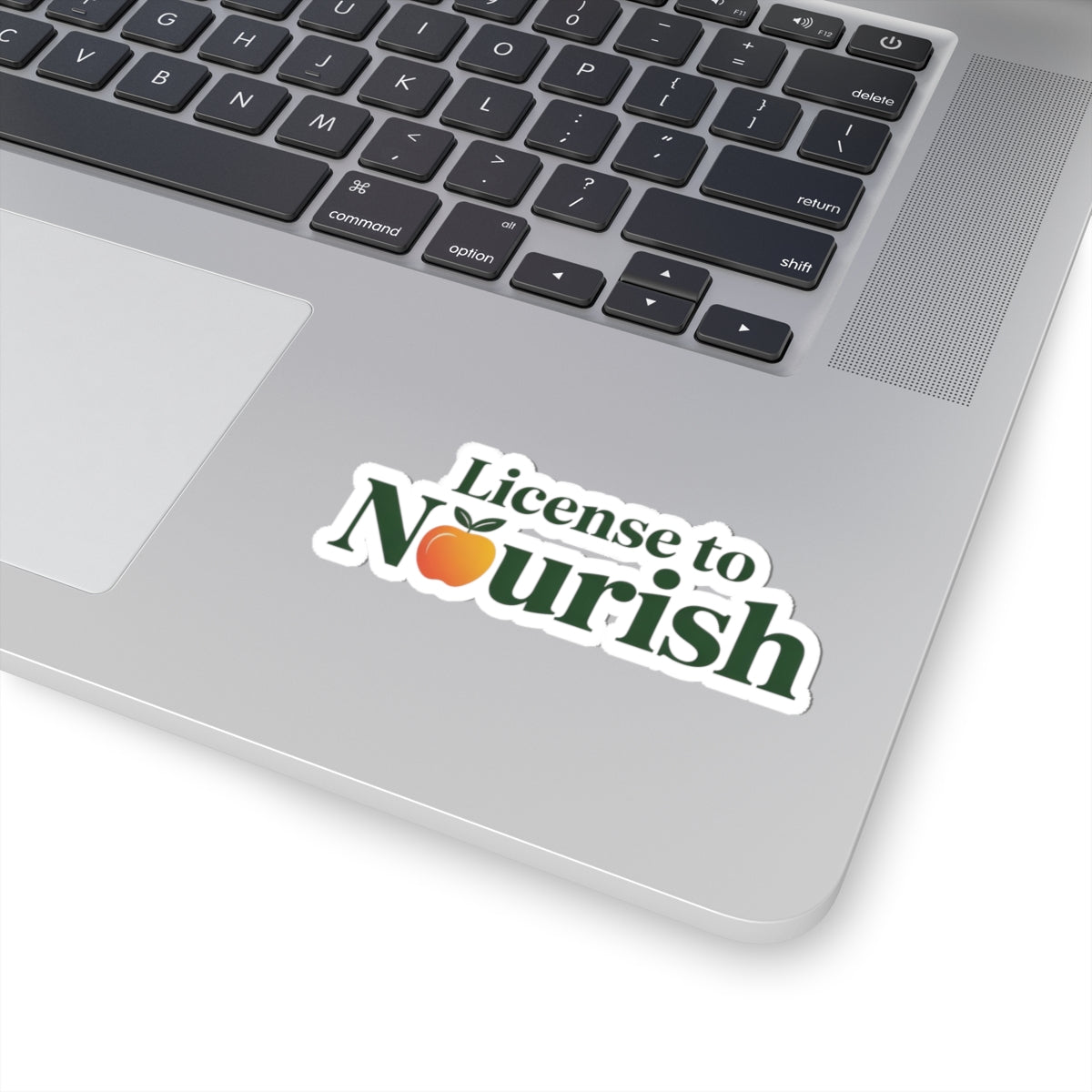 Empowering Dietitian Sticker - License to Nourish Vinyl Decal for Registered Dietitians, Nutritionists