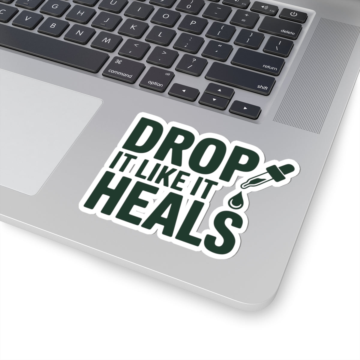 Homeopathy Healing Sticker - Drop Therapy Vinyl Decal for Homeopaths, Natural Medicine Fans