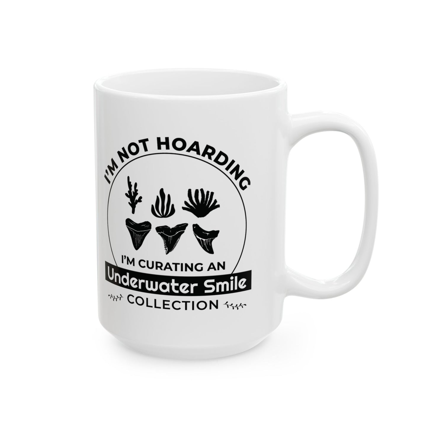 Shark Tooth Collector Mug Fossil Hunting Enthusiast Gift for Paleontologists