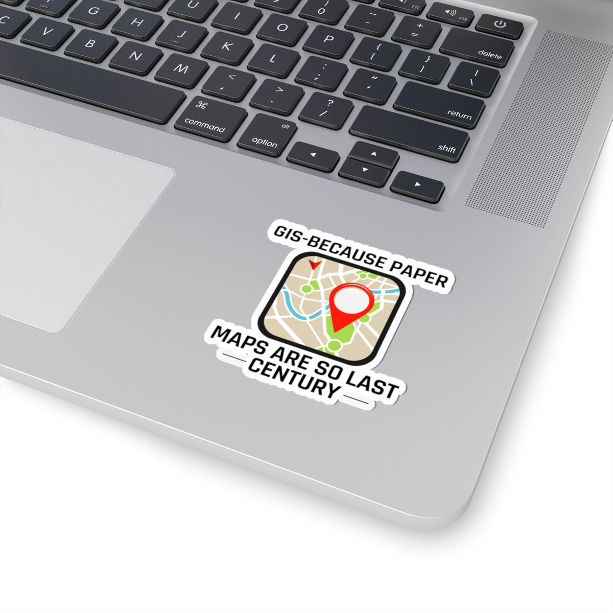 Digital Mapping Sticker - GIS Revolution Vinyl Decal for Geospatial Professionals