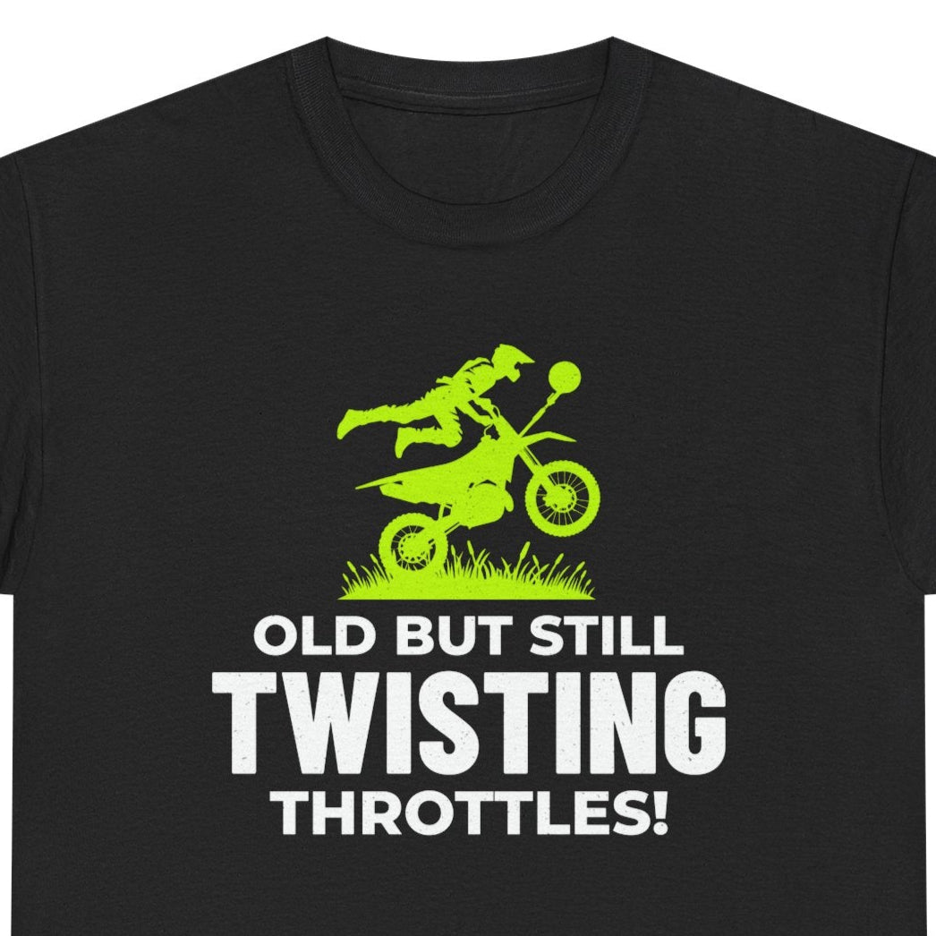 Dirt Bike Motocross T-Shirt - Veteran Rider Tee for Experienced MX Enthusiasts
