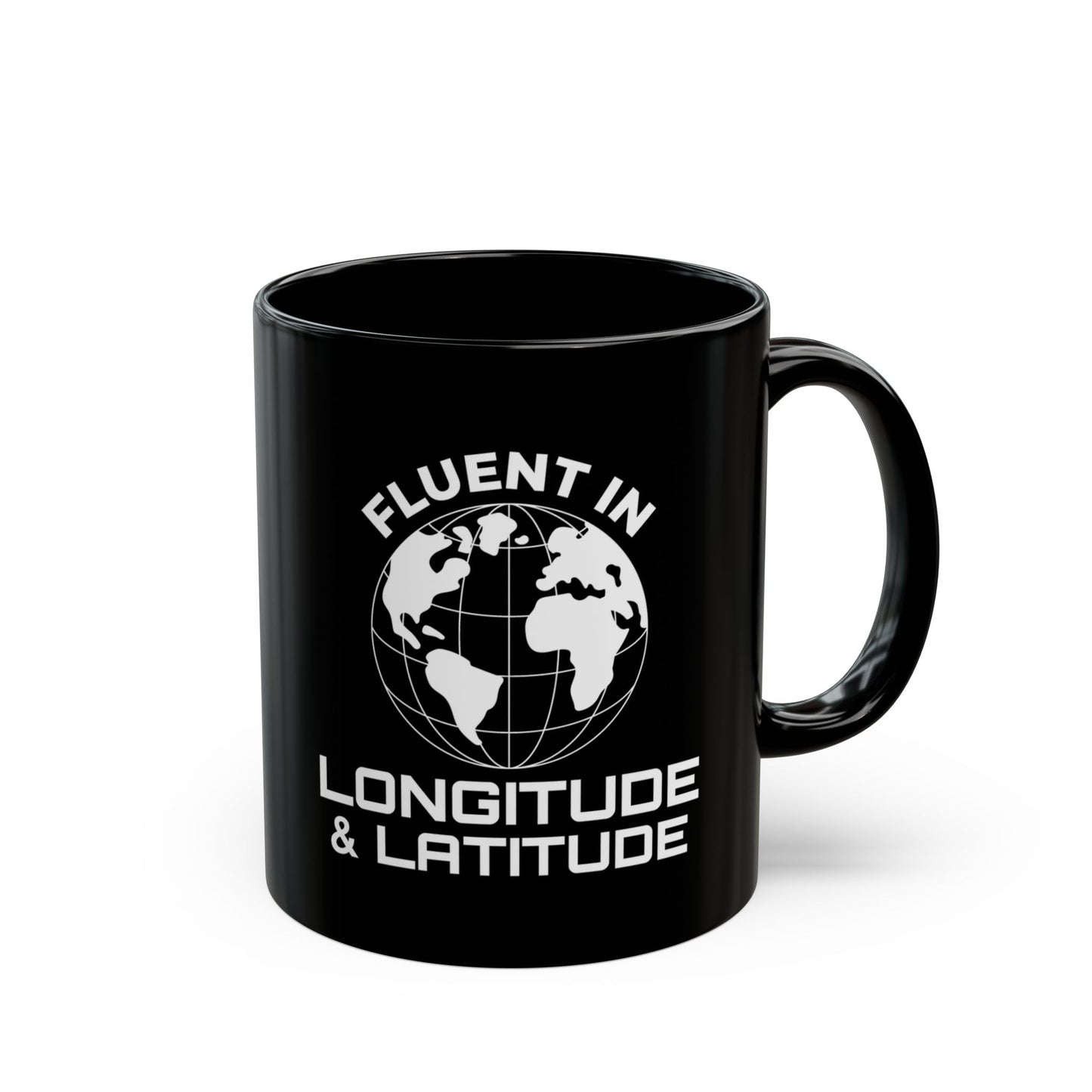 Coordinate Pro Mug - Fluent in Lat/Long Coffee Cup for GIS Analysts & Navigators