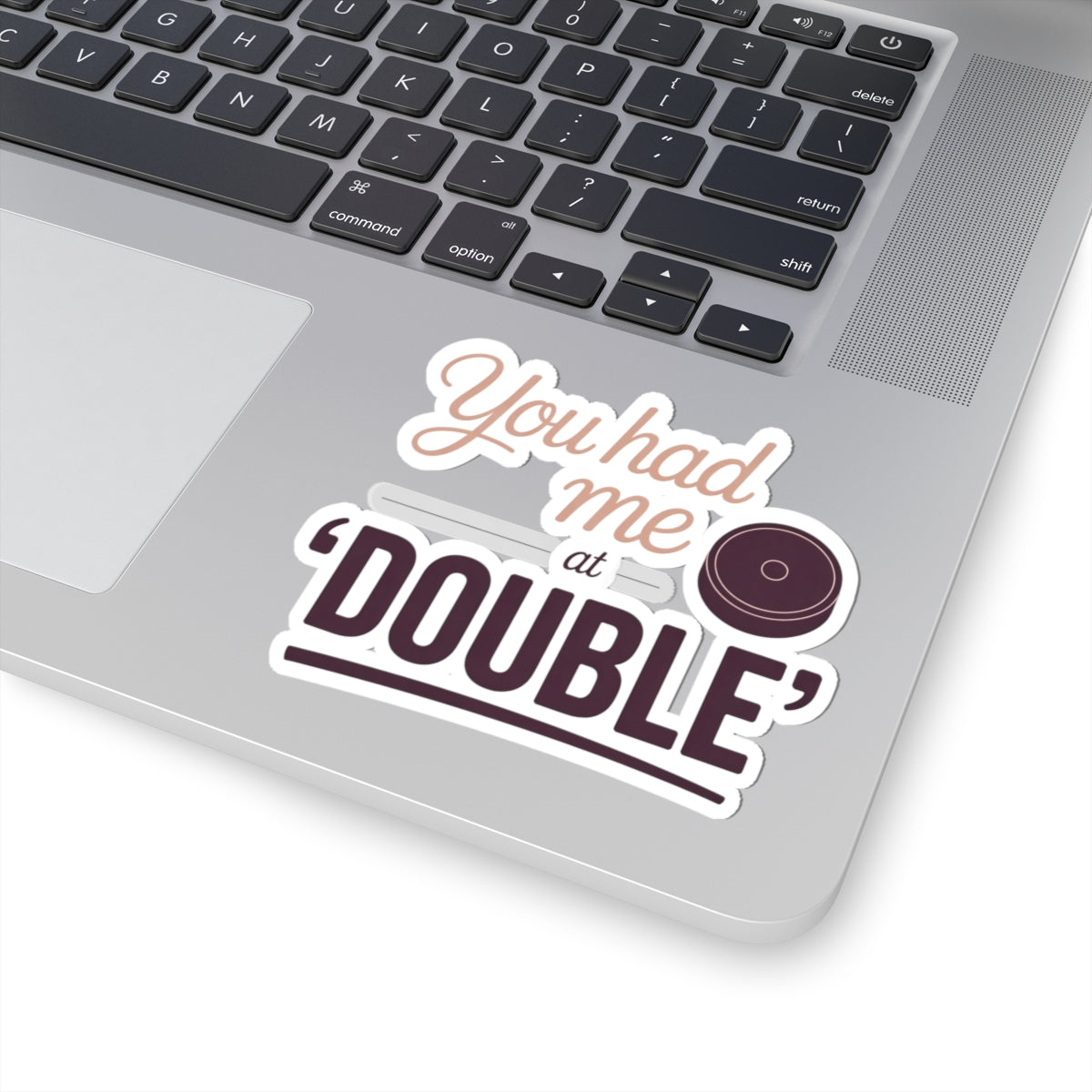 Backgammon Doubling Sticker – Funny Romantic Game Quote Decal for Board Game Players & Cube Fans