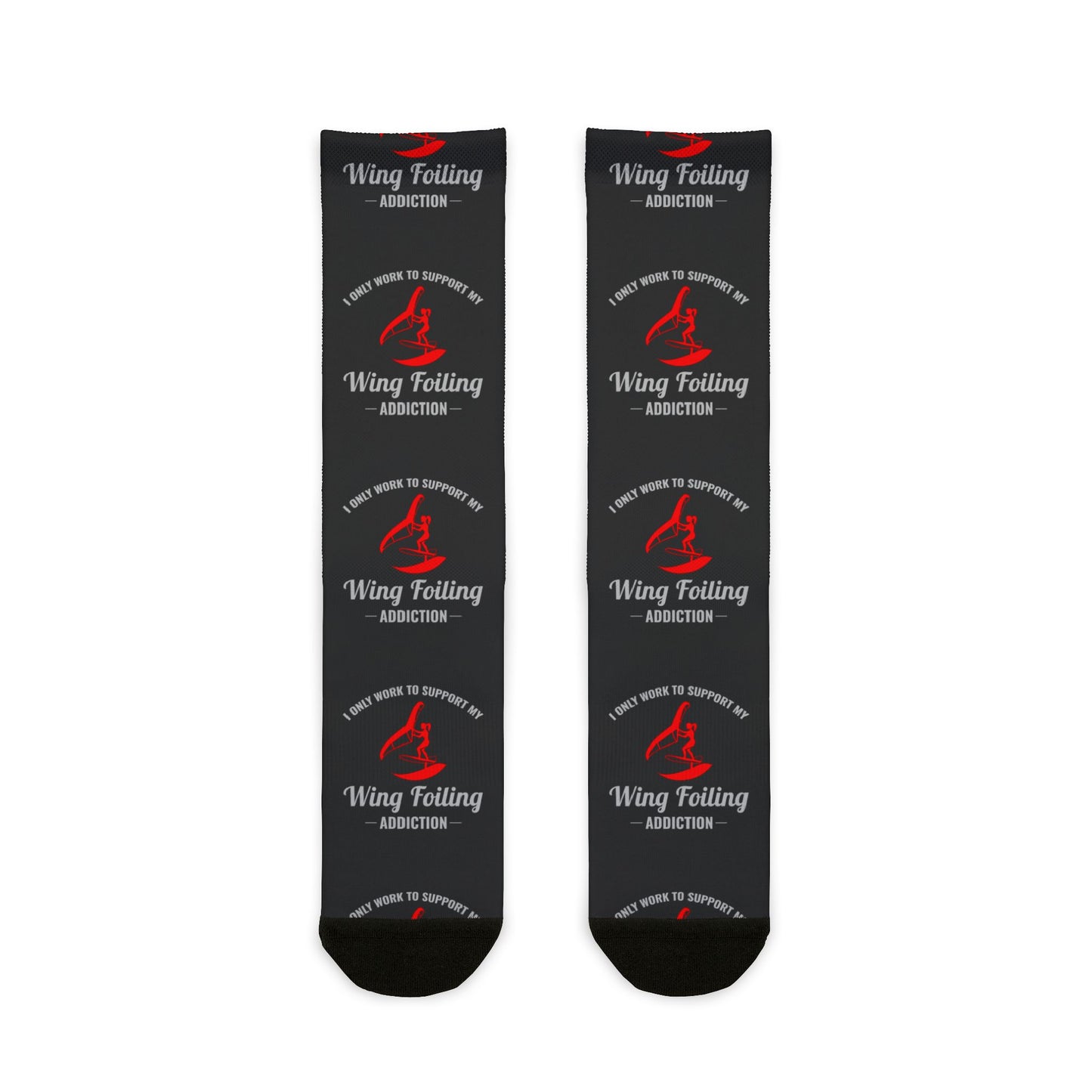 Wing Foiling Socks - Fun Gift for Fans Supporting Their Foiling Passion