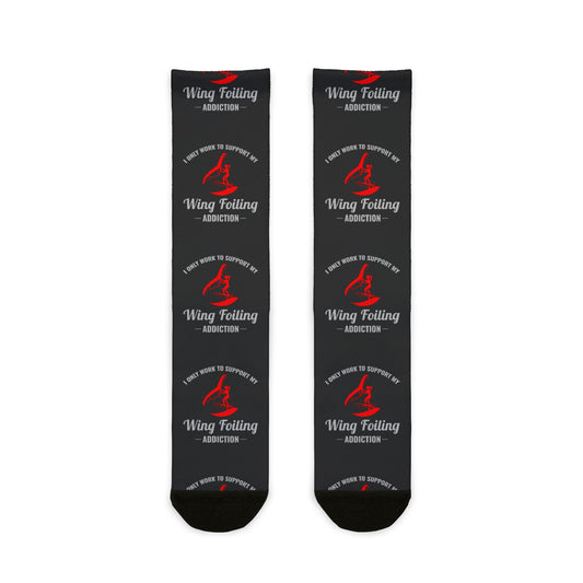 Wing Foiling Socks - Fun Gift for Fans Supporting Their Foiling Passion