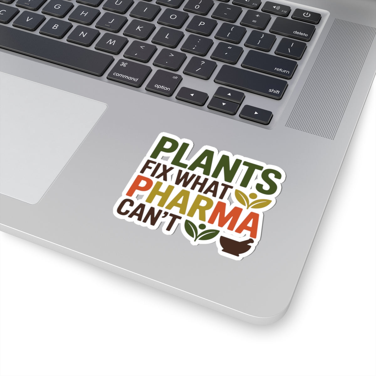 Botanical Solution Decal - Herbal Alternative Vinyl Sticker for Herbalists, Plant-Based Healers