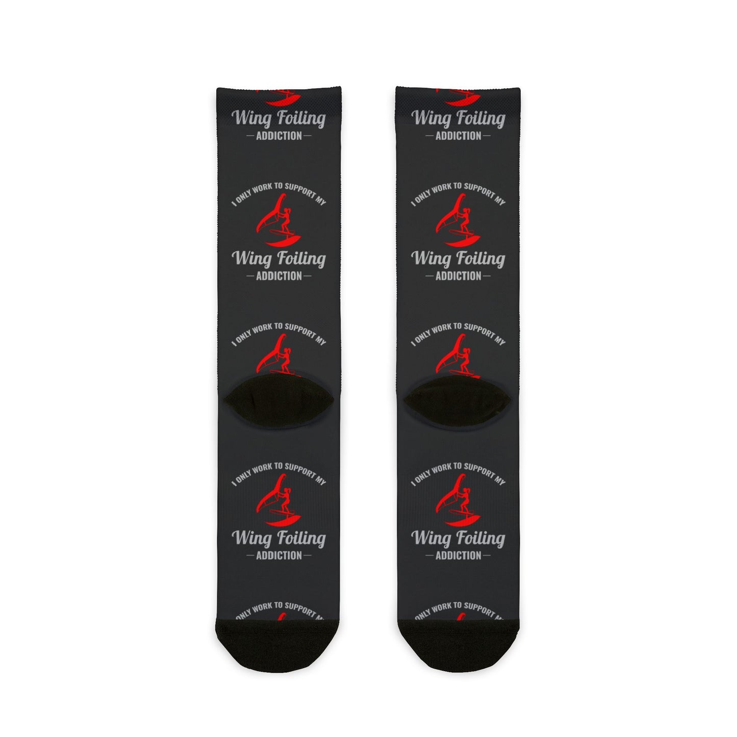 Wing Foiling Socks - Fun Gift for Fans Supporting Their Foiling Passion