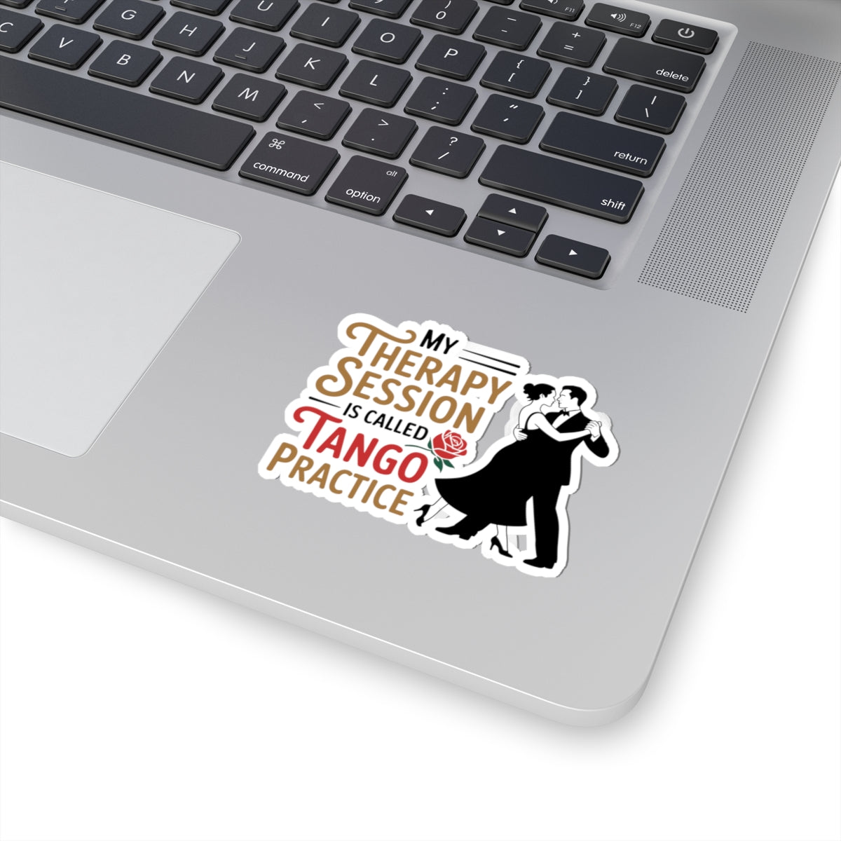 Ballroom Therapy Sticker - Tango Practice Healing Vinyl Decal for Dancers, Movement Therapists