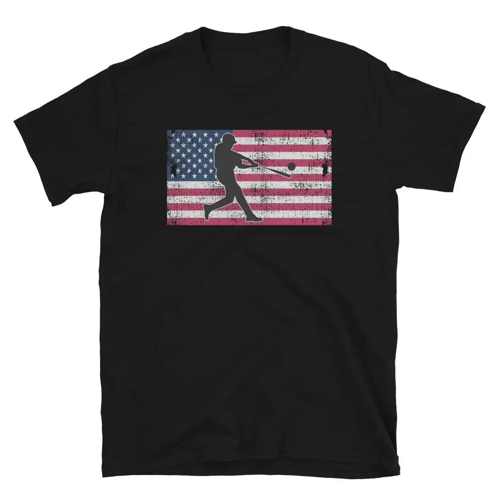 4th of July baseball t-shirt