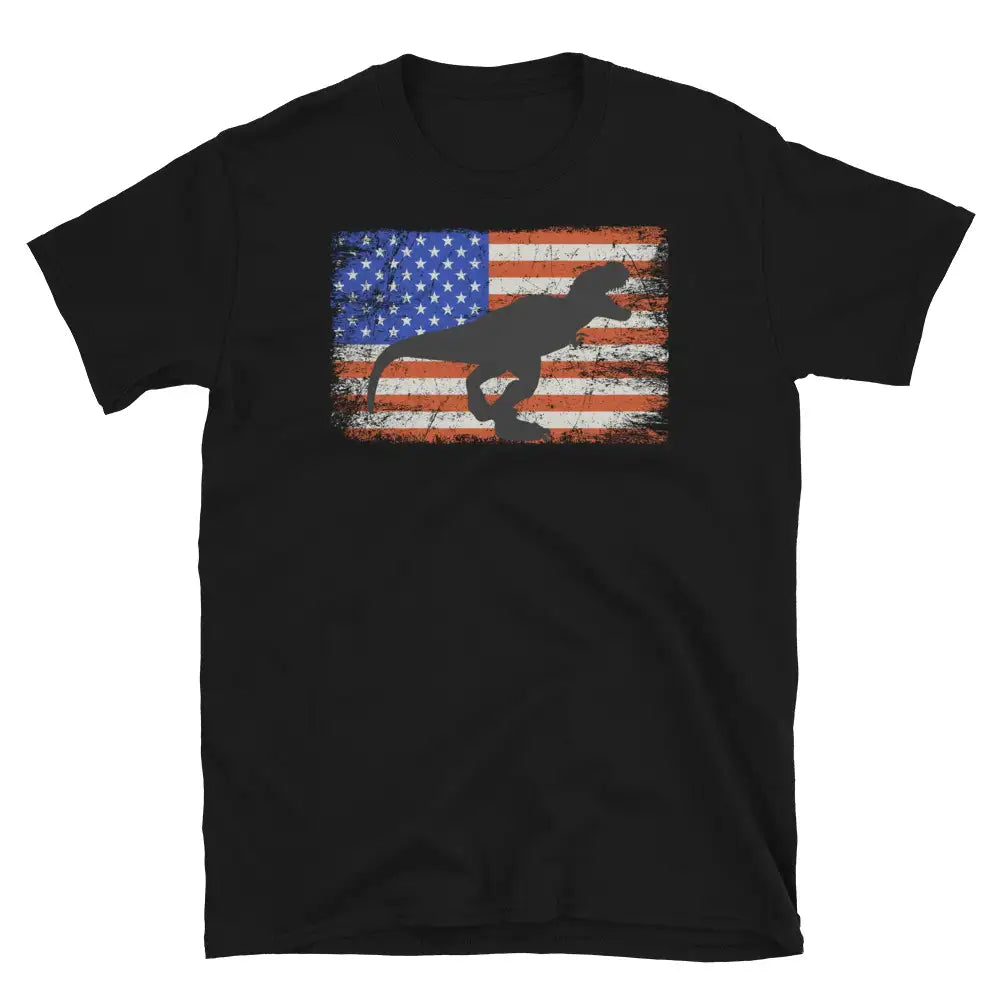 4th of July Dinosaur T-Shirt