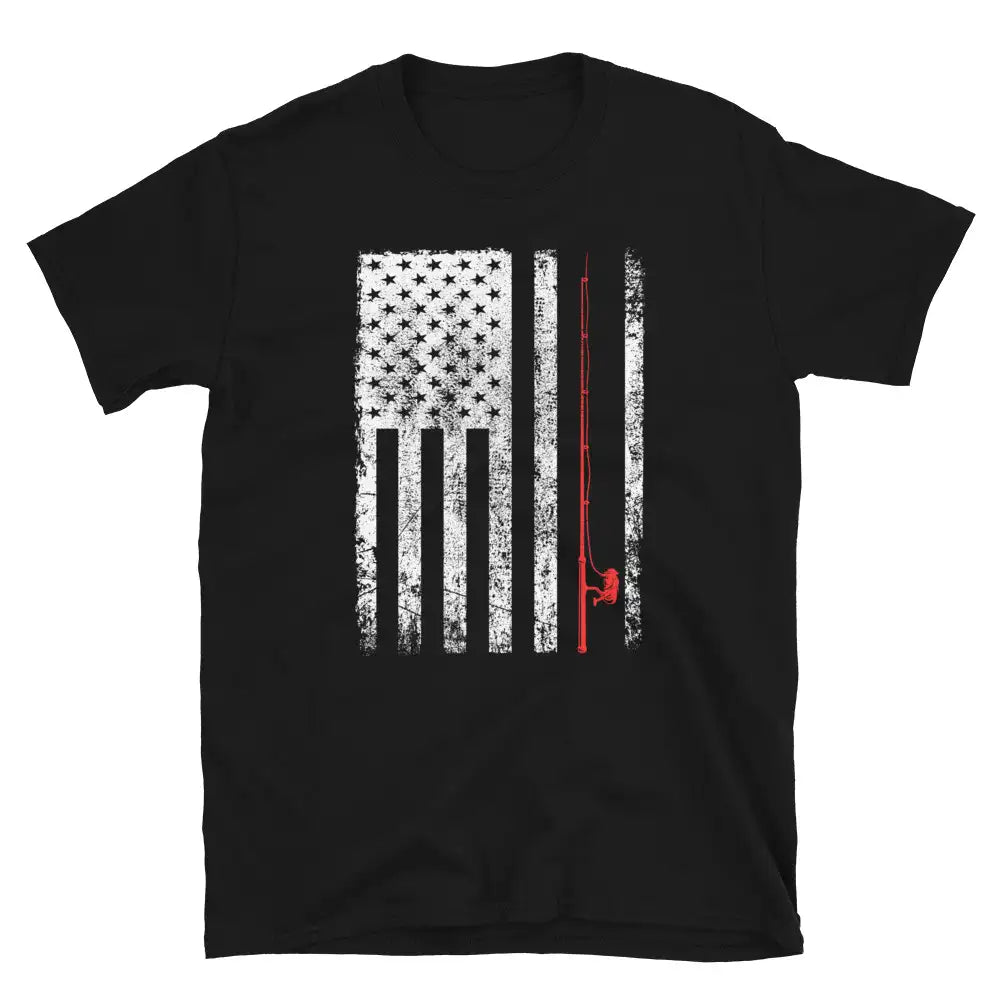 4th of July Fishing T-Shirt