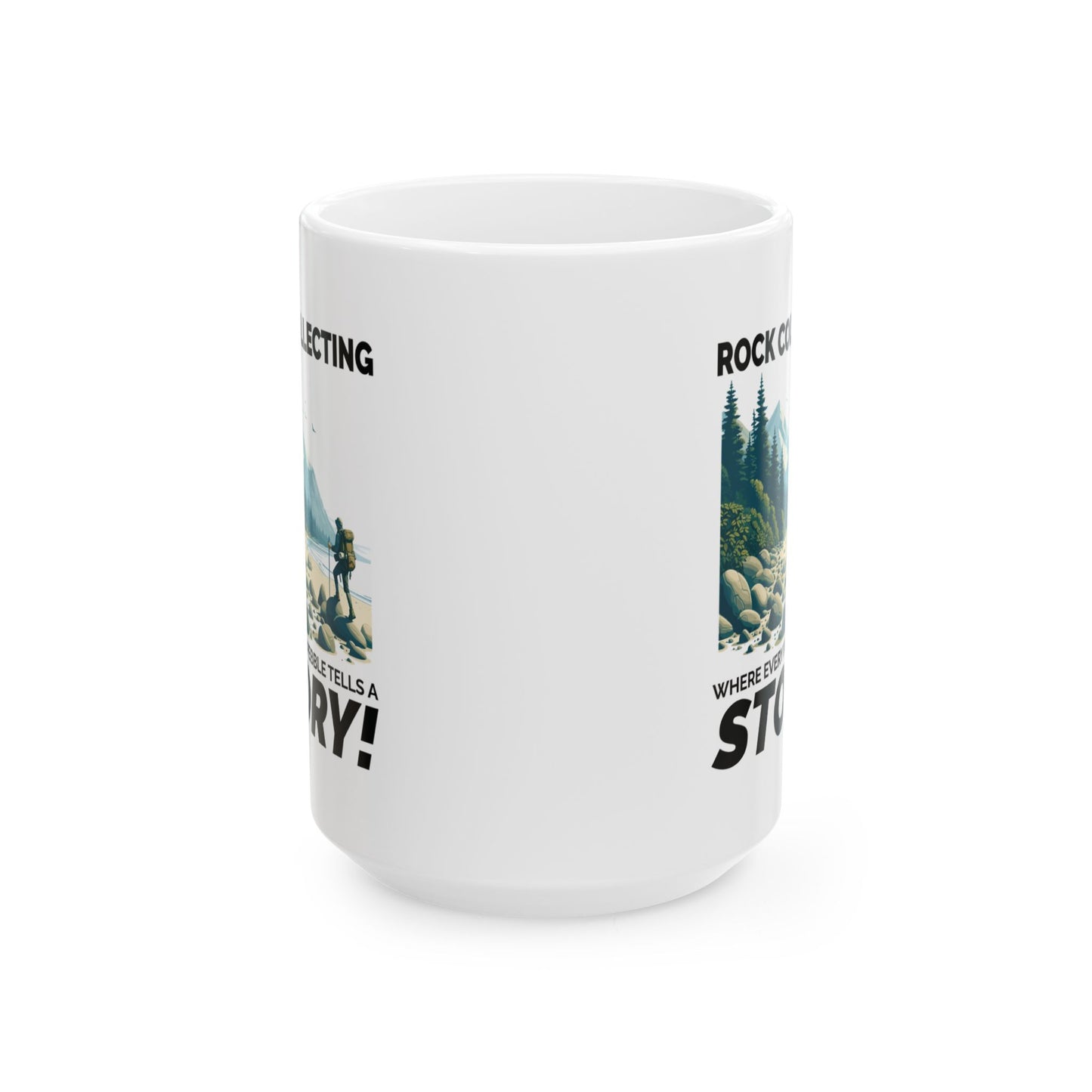 Geologist Mug for Rock Enthusiasts - Pebble Stories