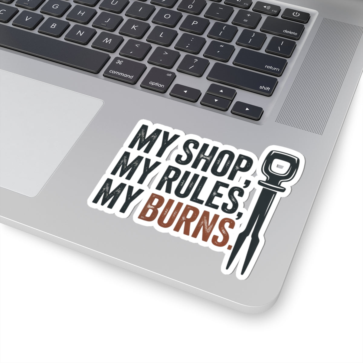 Blacksmith Forge Sticker – Funny Shop Rules Decal for Metalworkers Bladesmiths