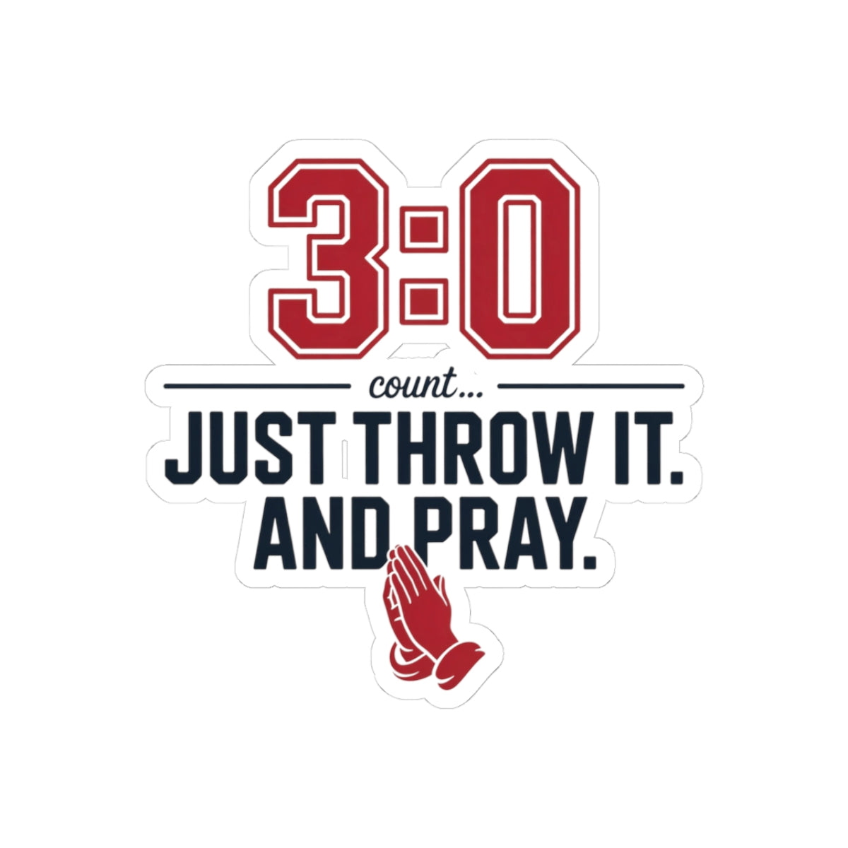 Baseball Pitcher Sticker – Funny Full Count Humor Decal for Pitchers Travel Ball Athletes