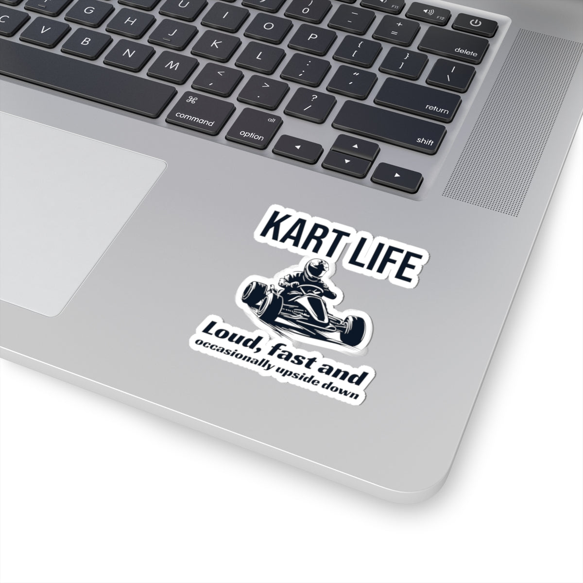 Go Kart Racing Stickers Vinyl Kart Life Decals for Helmet & Car