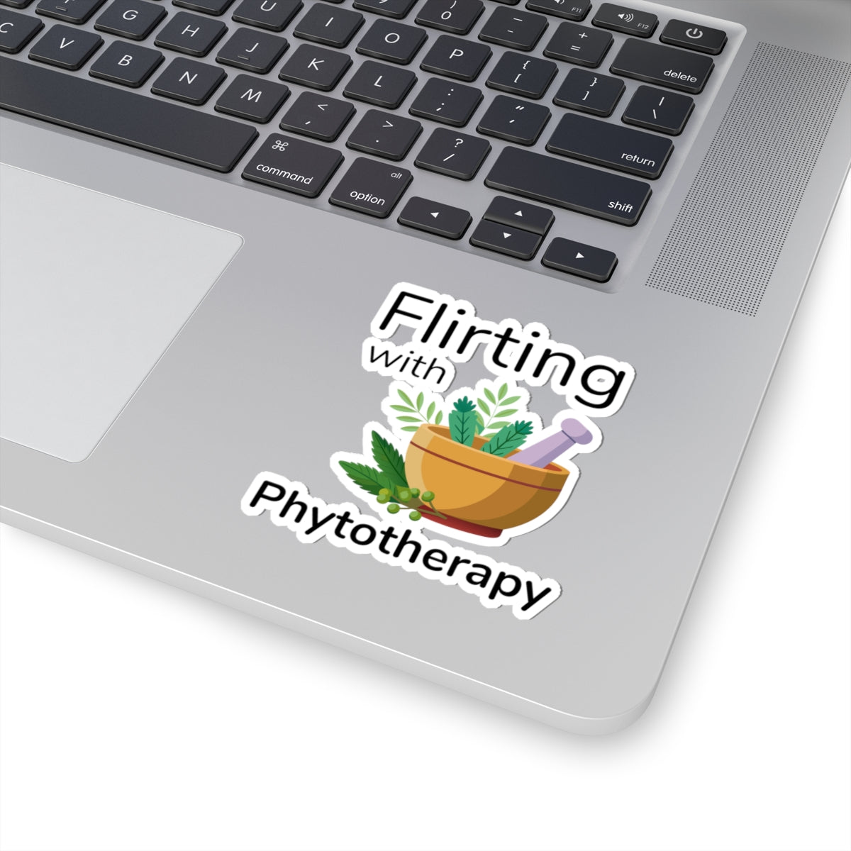 Phytotherapy Fun Decal - Plant Medicine Vinyl Sticker for Herbalists, Natural Health Fans