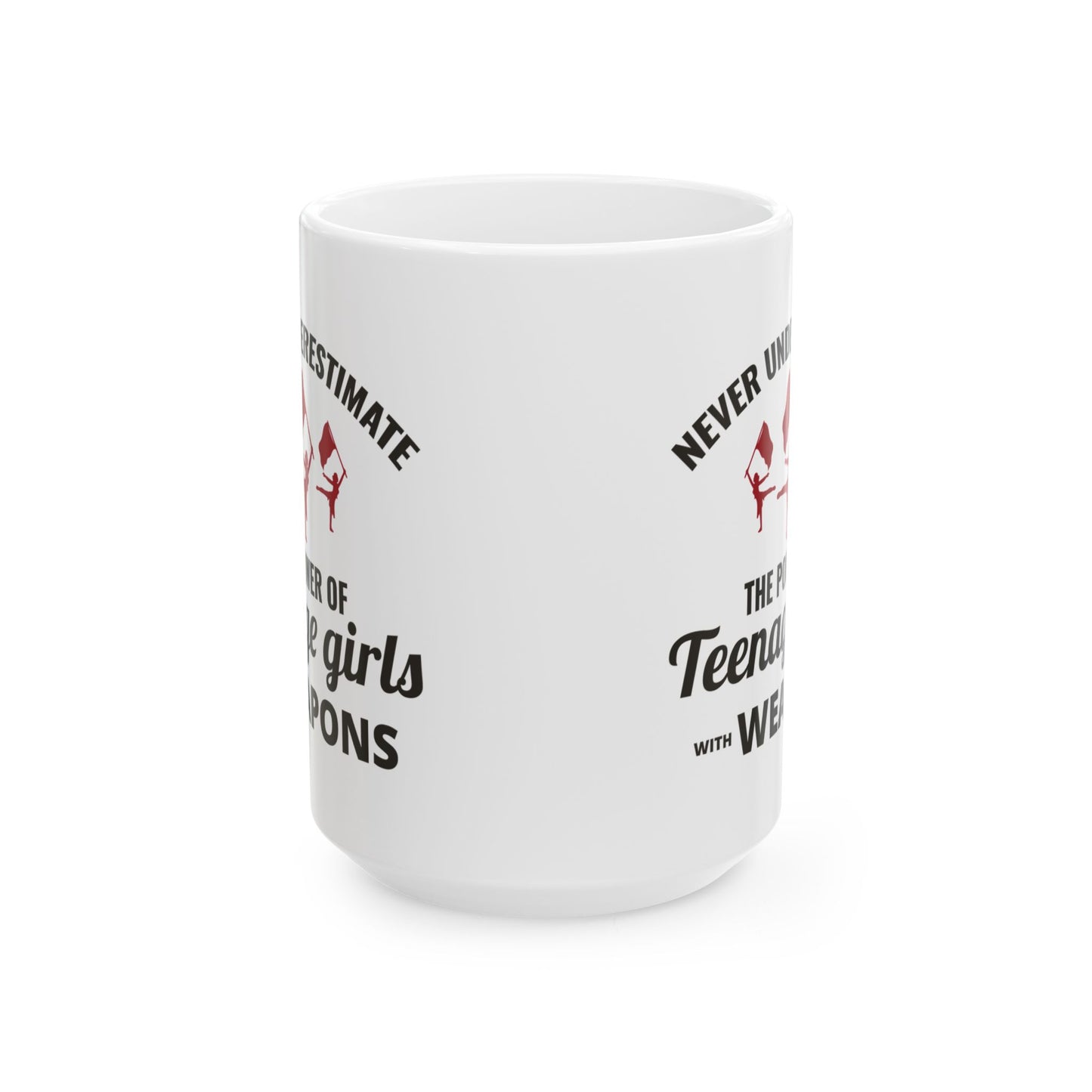Color Guard Mug - Teenage Girls Power Design for Enthusiasts