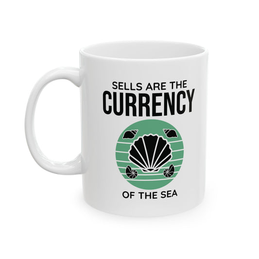 Seashell Collector Mug - Shells Are the Currency of the Sea