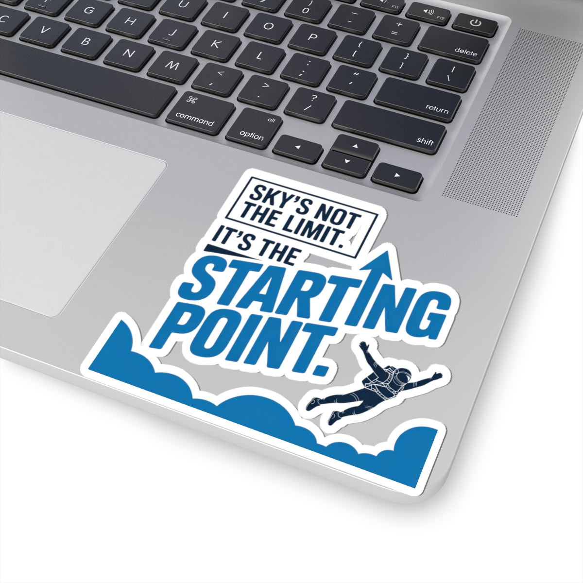 Base Jumping Sticker for Laptop Water Bottle – Inspirational Adventure Decal for Extreme Athletes Skydivers