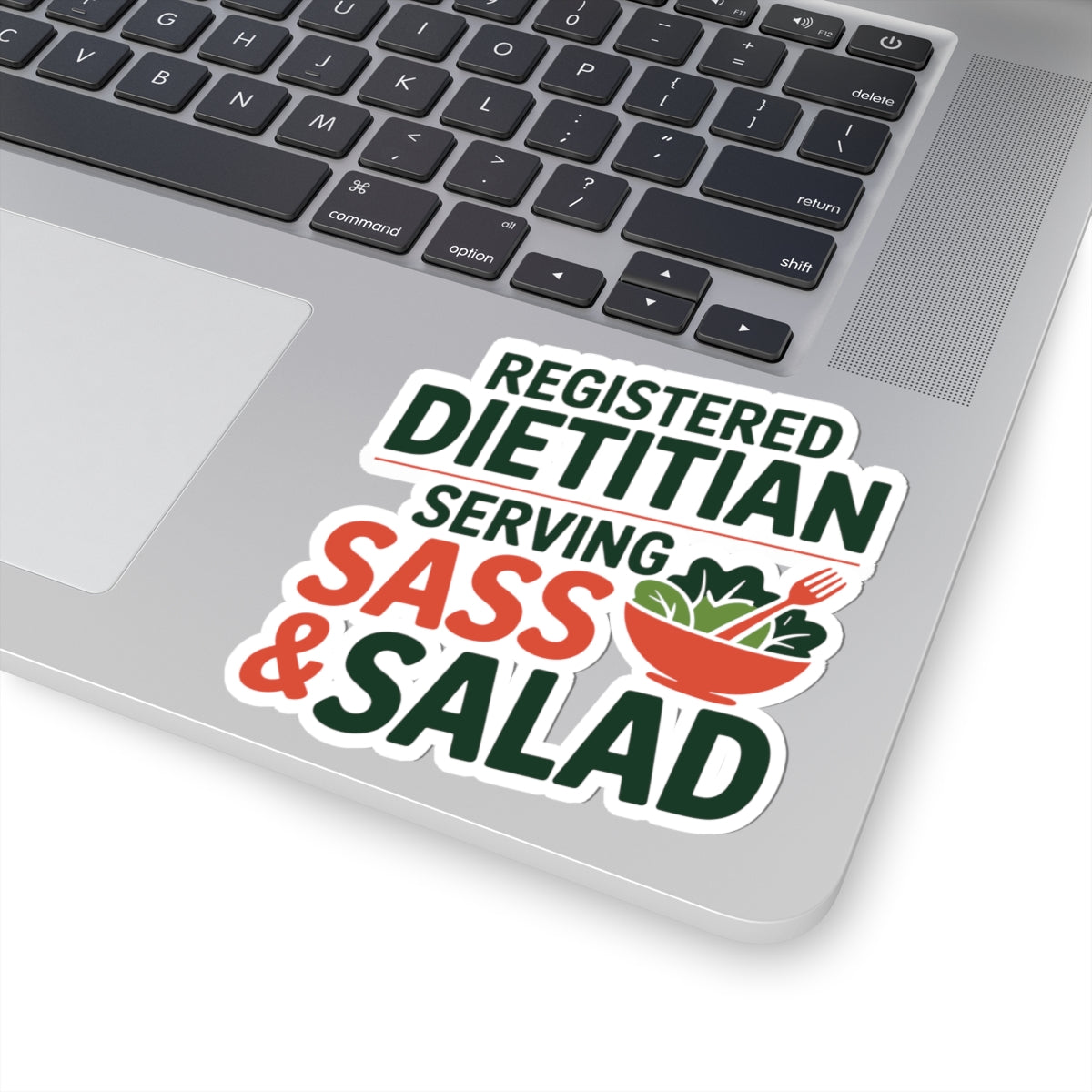 Sassy Dietitian Sticker - Funny Nutritionist Vinyl Decal for Registered Dietitians, Food Therapists