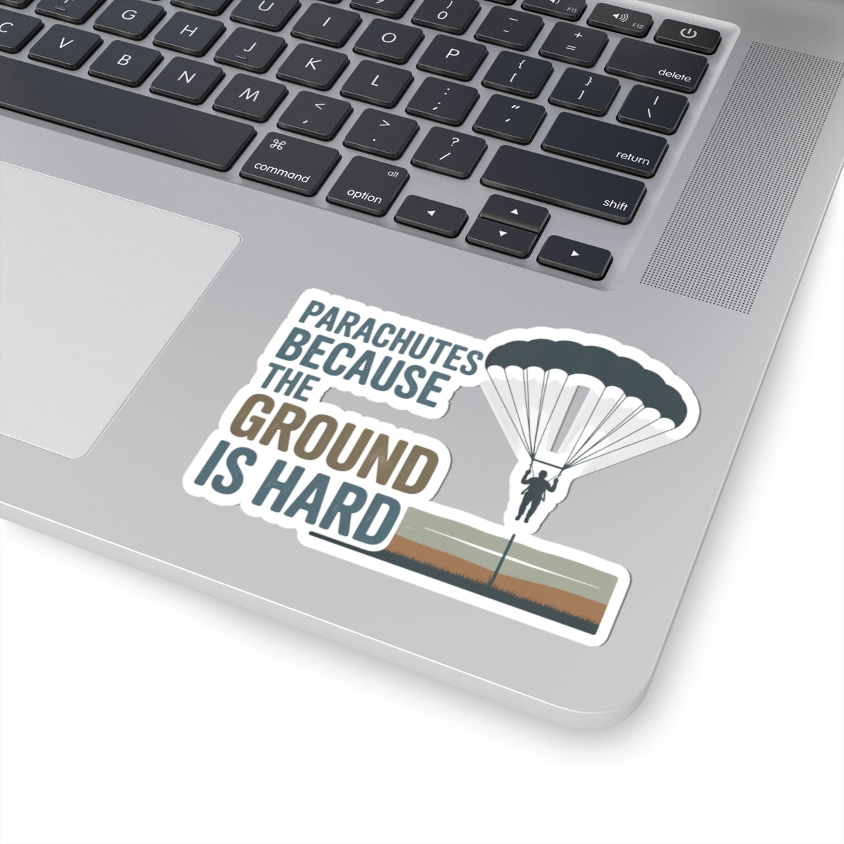 Base Jumping Sticker for Car Laptop – Practical Humor Decal for Extreme Athletes Skydivers Adrenaline Junkies
