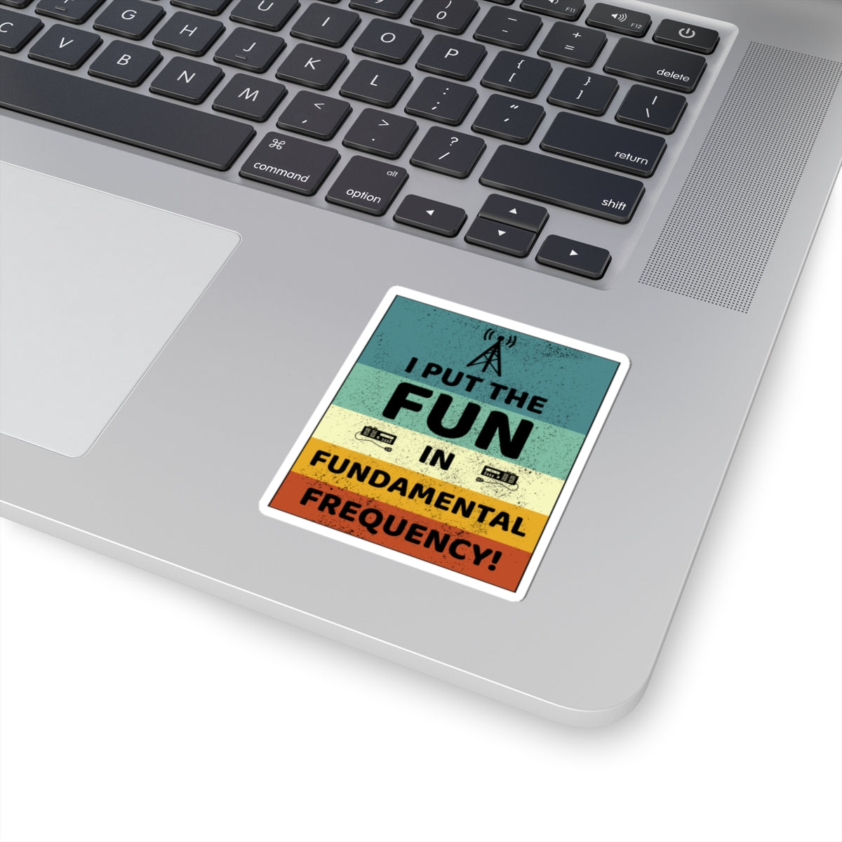 Amateur Ham Radio Operator Stickers Vinyl Decal - Radio Fun & Frequency Fundamentals