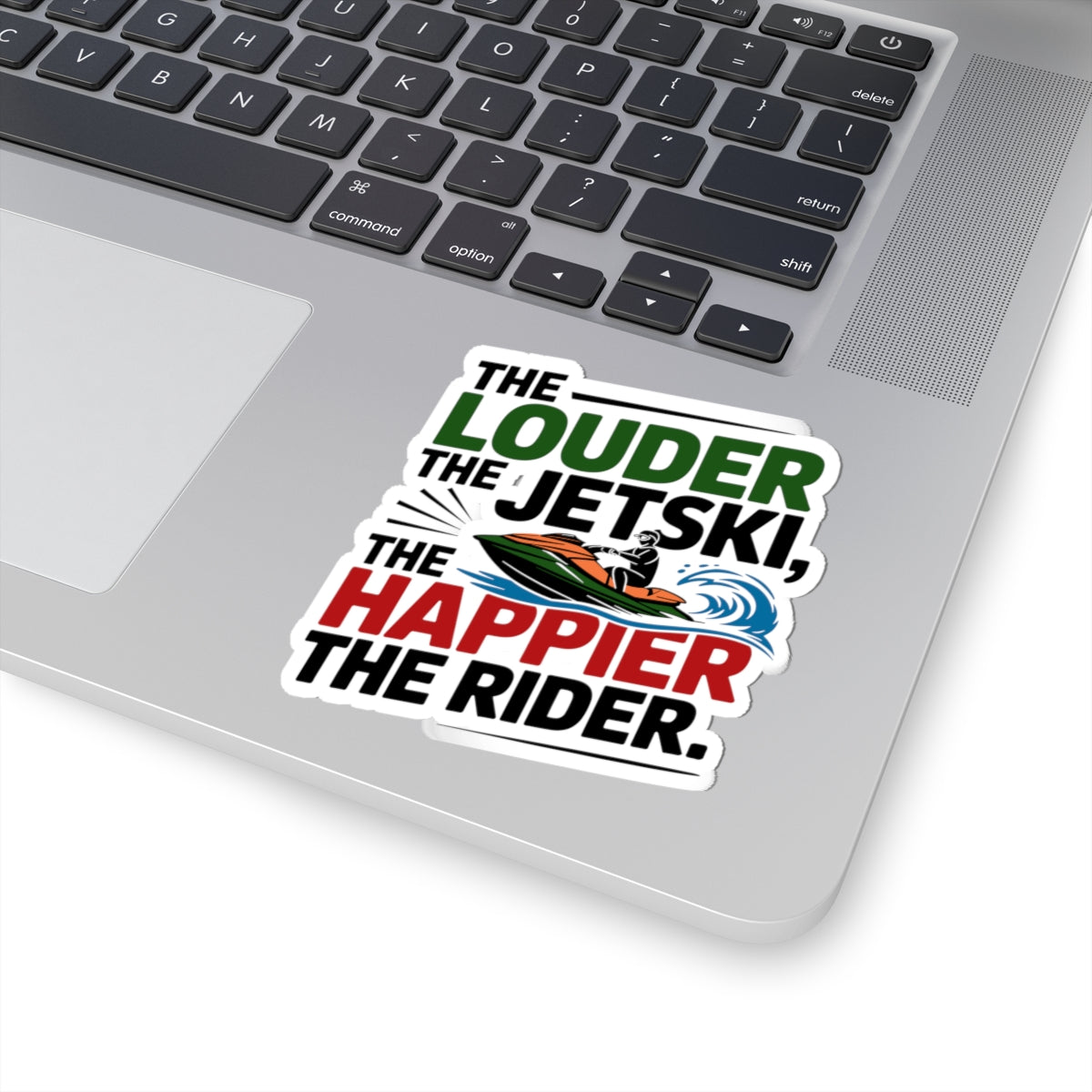 Jet Ski Sound Sticker - Loud & Proud Vinyl Decal for PWC Enthusiasts & Performance Riders