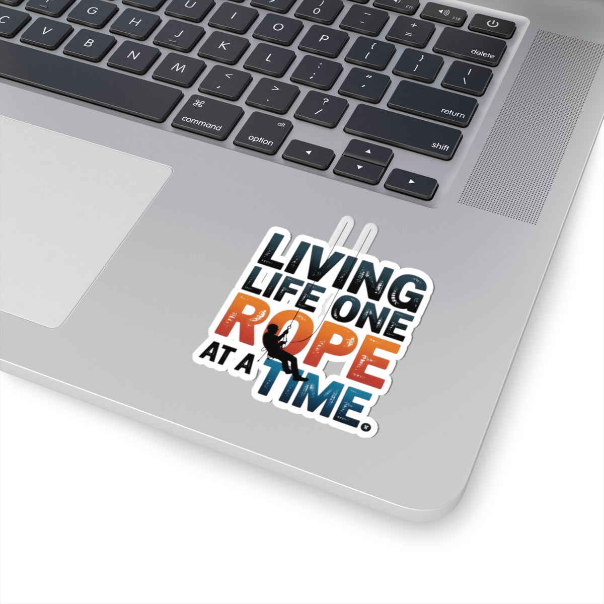 Industrial Rope Sticker - Work at Height Vinyl Decal for Certified Climbers